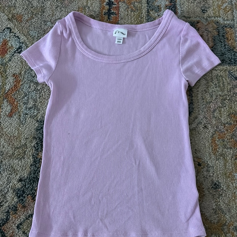 Pink/purple shirt size large
